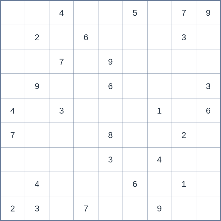 Sudoku #52026071609