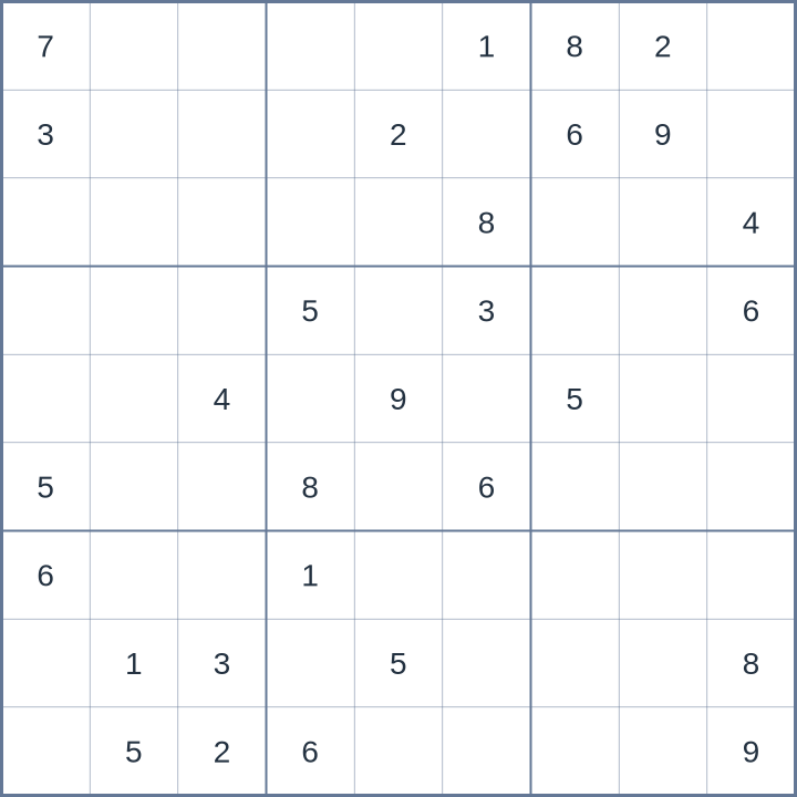 Sudoku #52026071610