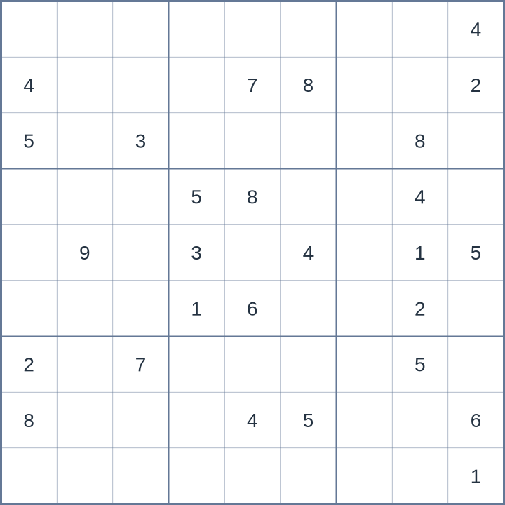 Sudoku #52026071709