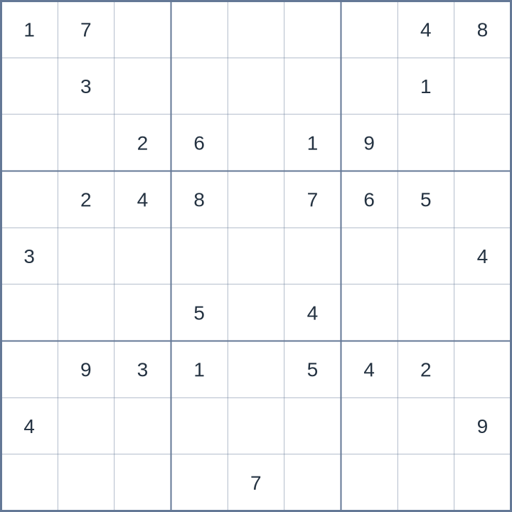 Sudoku #52026071909