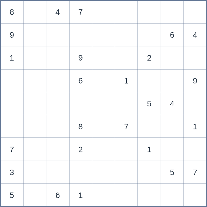 Sudoku #52026071910