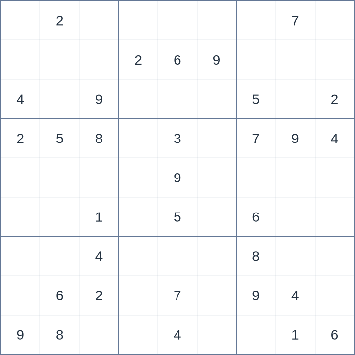 Sudoku #52026072006