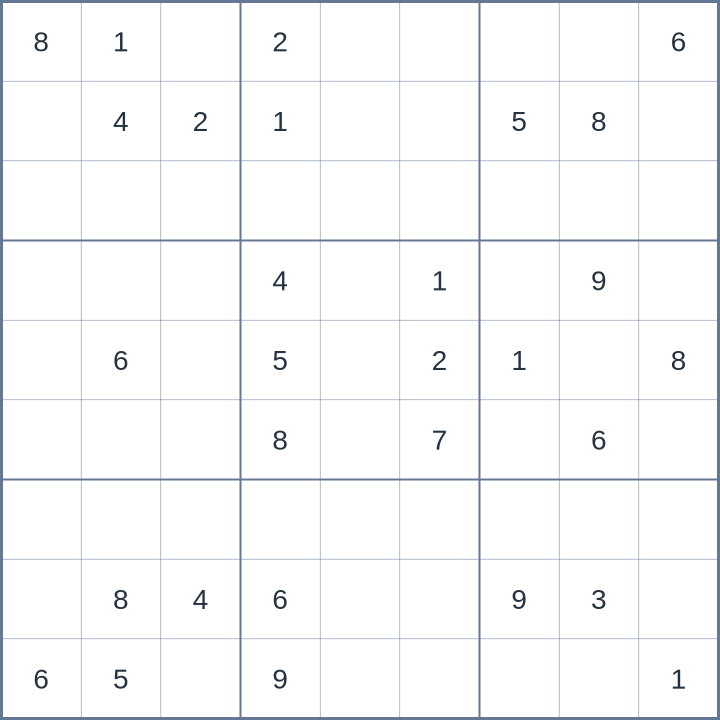 Sudoku #52026072210