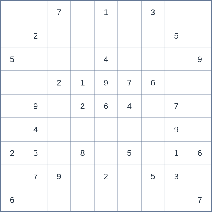 Sudoku #52026072301