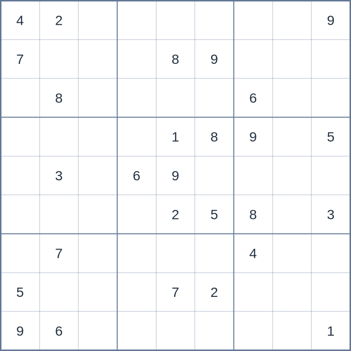 Sudoku #52026072307