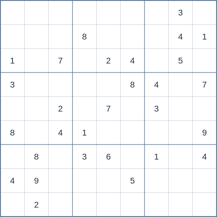 Sudoku #52026072405