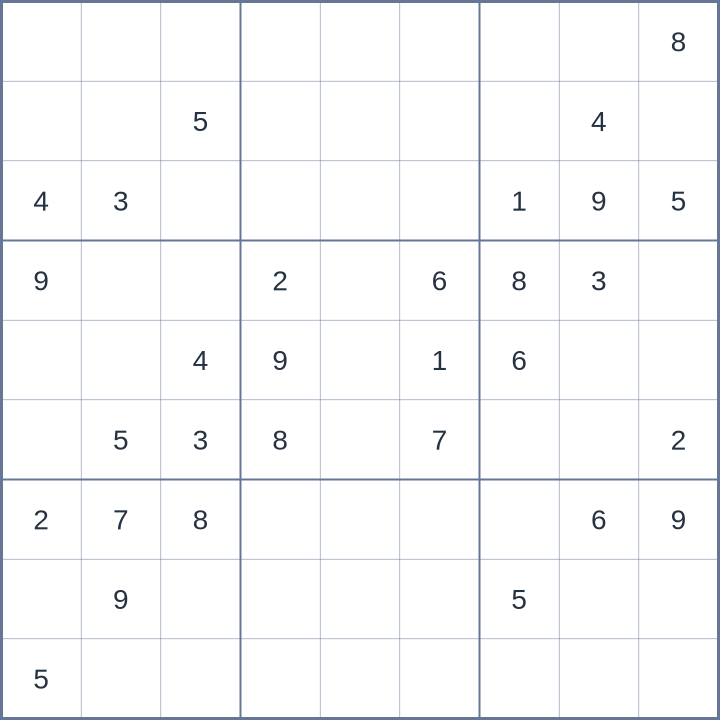 Sudoku #52026072510