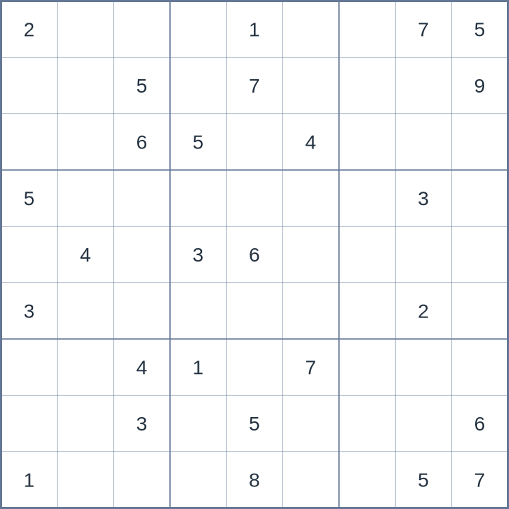 Sudoku #52026072701
