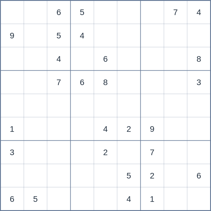 Sudoku #52026072707