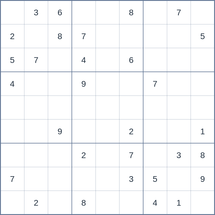 Sudoku #52026072801