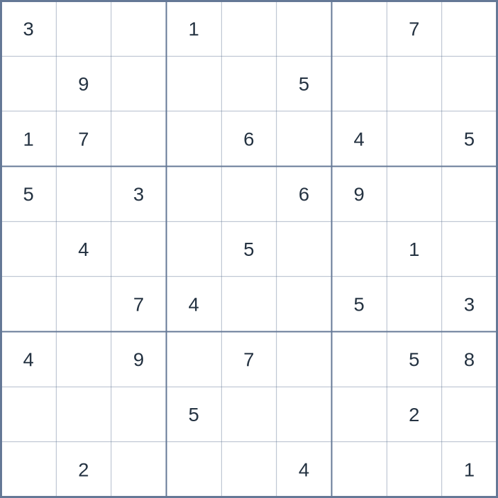Sudoku #52026072810