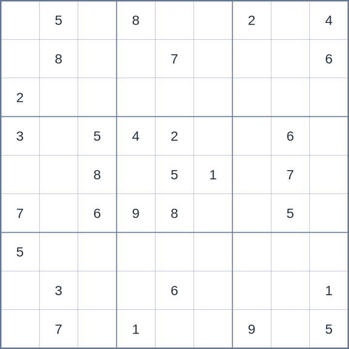 Sudoku #52026072910