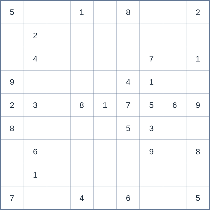 Sudoku #52026073105