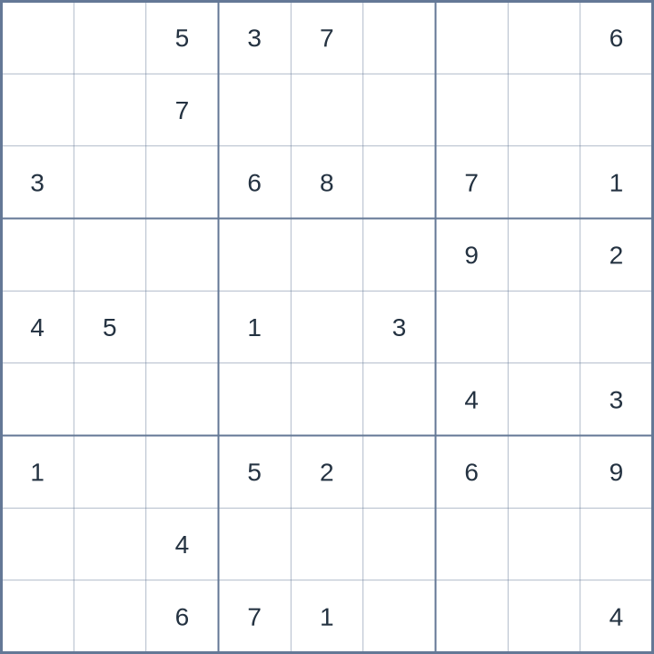 Sudoku #52026073107