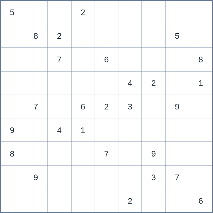 Sudoku #52026073109