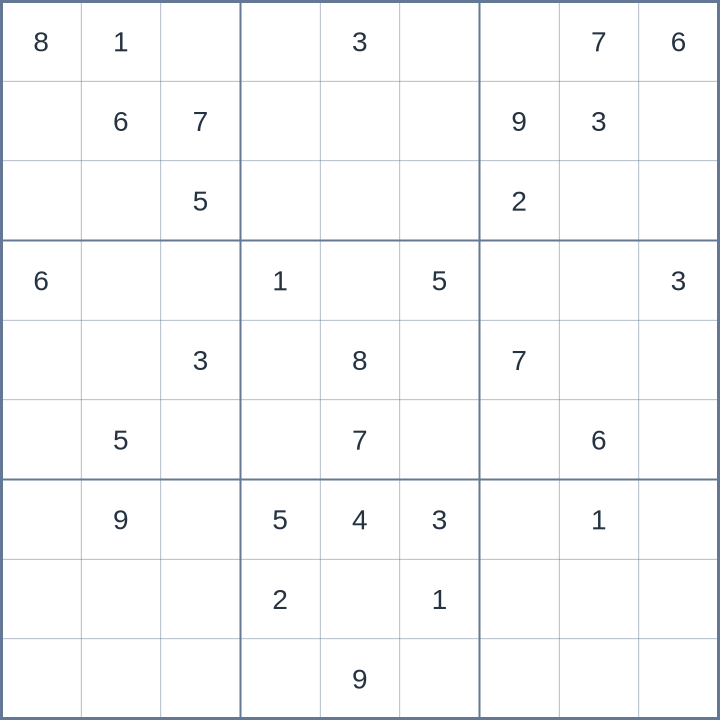 Sudoku #52026080302