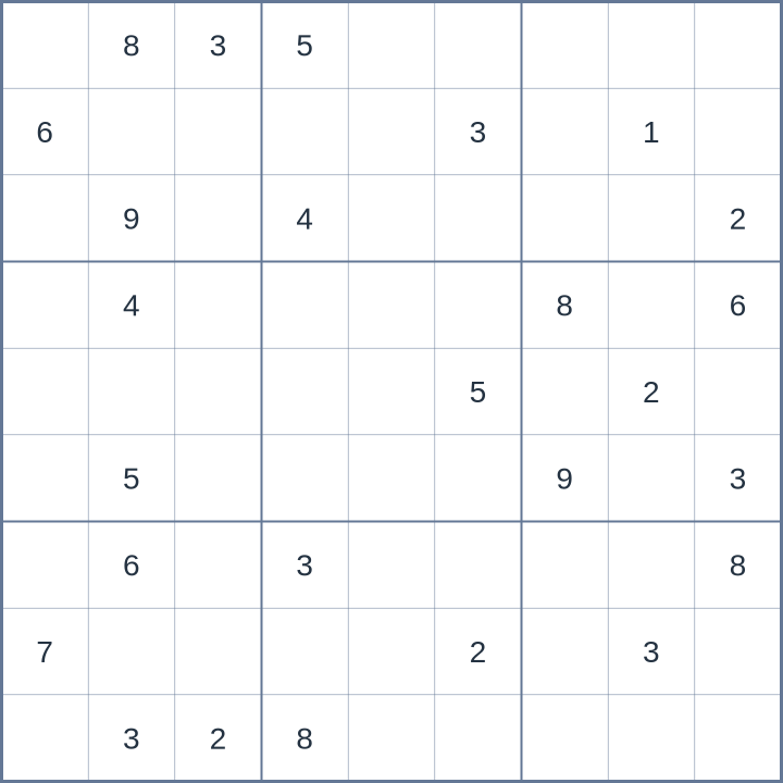 Sudoku #52026080309