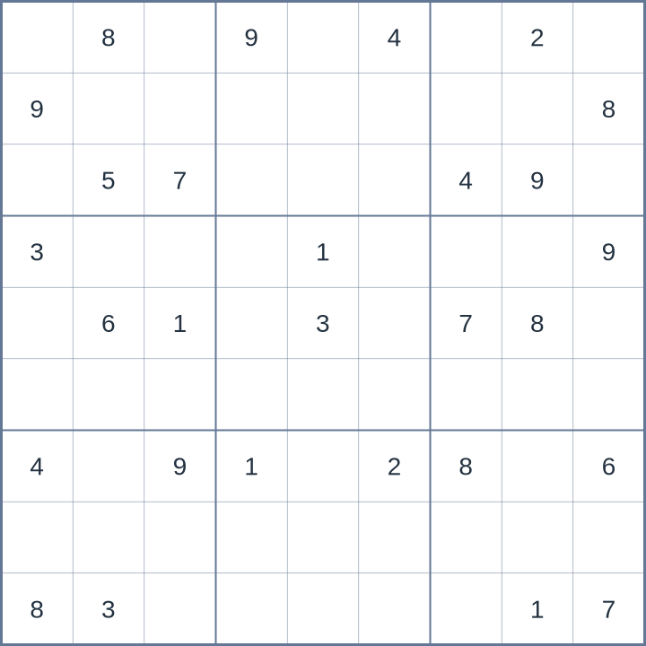 Sudoku #52026080408