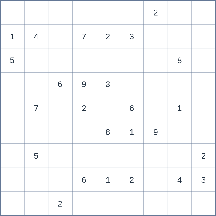 Sudoku #52026080410