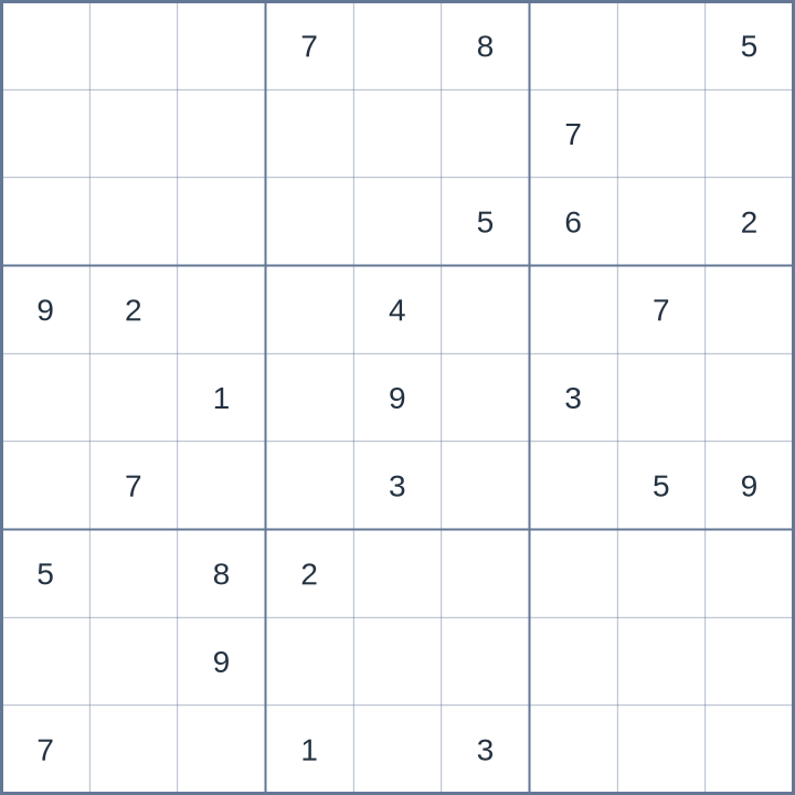 Sudoku #52026080505