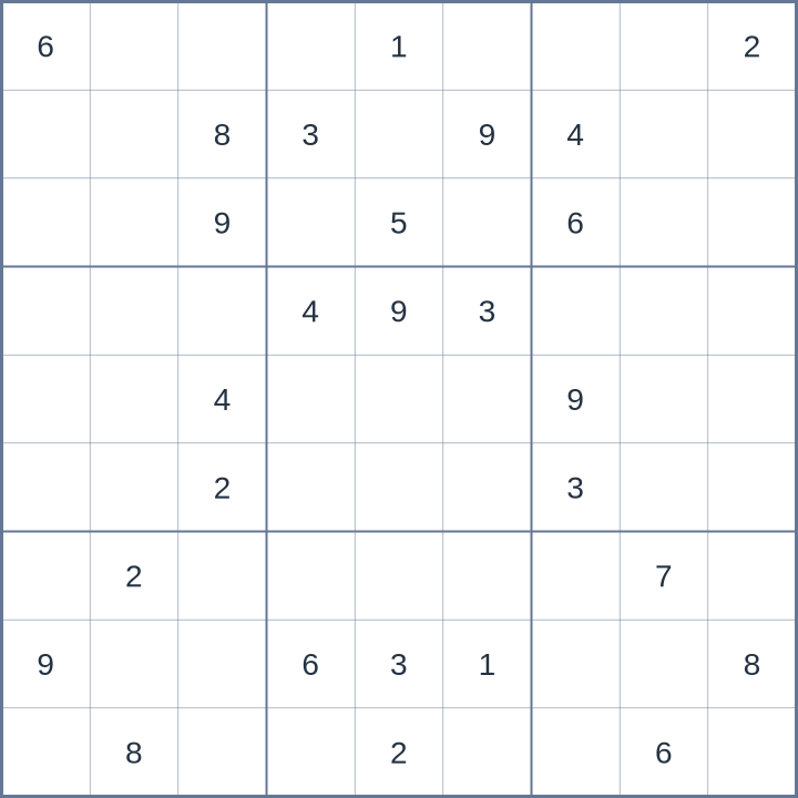 Sudoku #52026080509