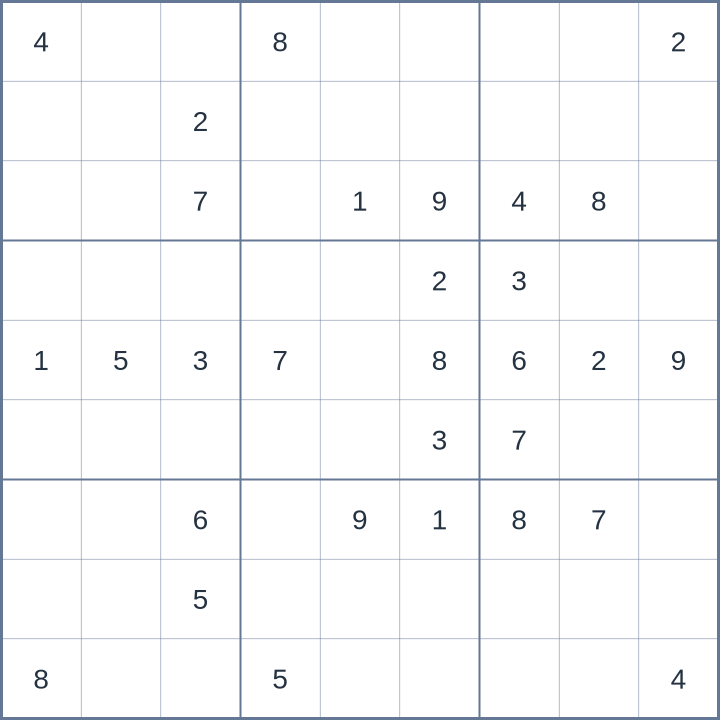 Sudoku #52026080510