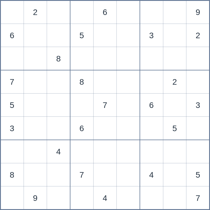 Sudoku #52026080604