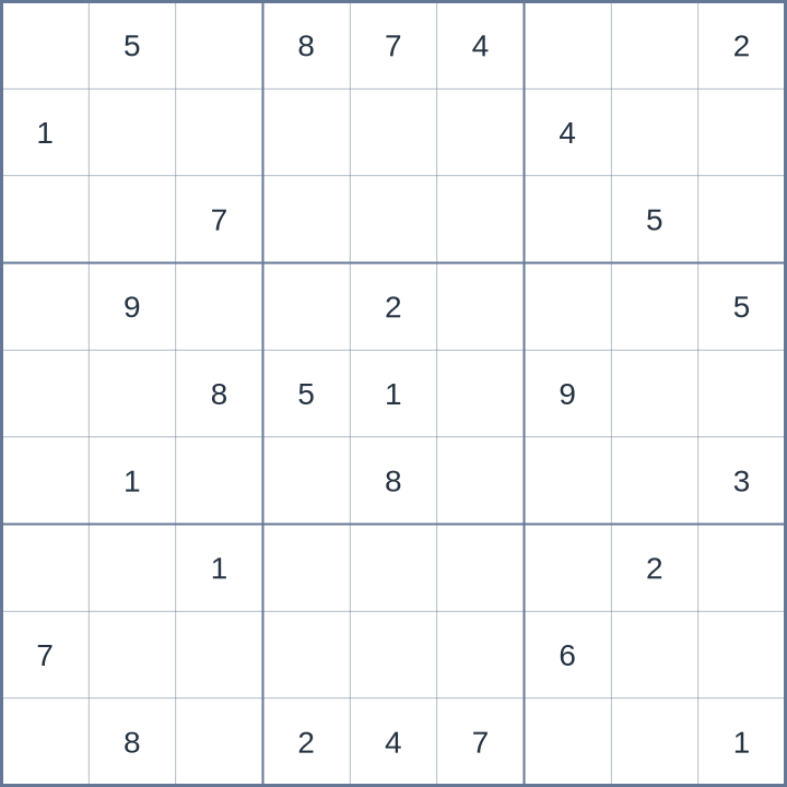 Sudoku #52026080605