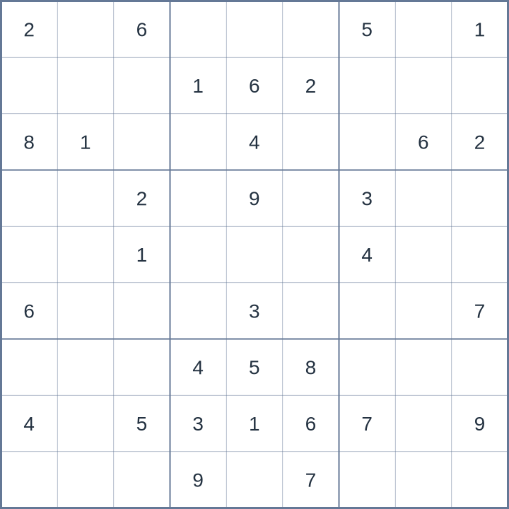 Sudoku #52026080705