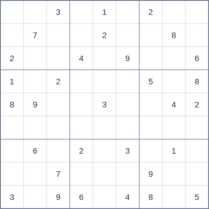Sudoku #52026080804