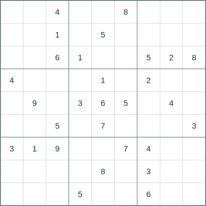 Sudoku #52026080805