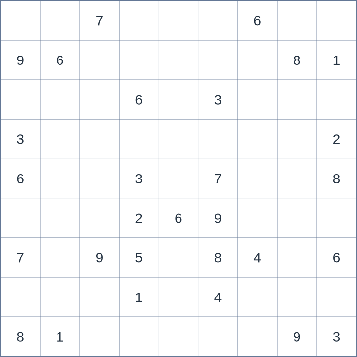 Sudoku #52026080810