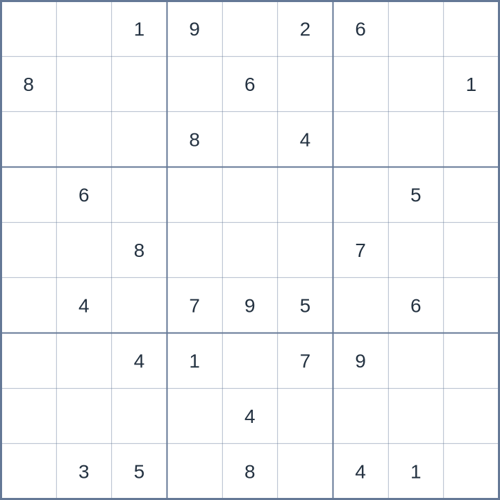 Sudoku #52026080909