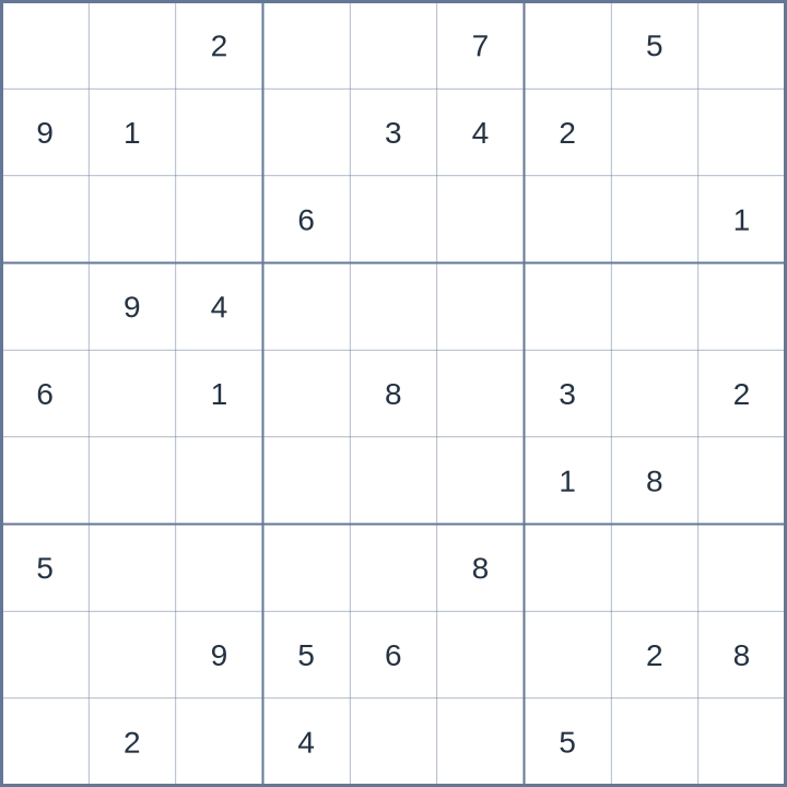 数独 #52026082301