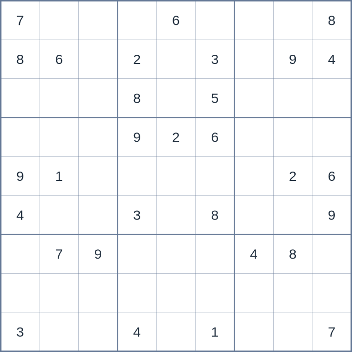 Sudoku #52026082510