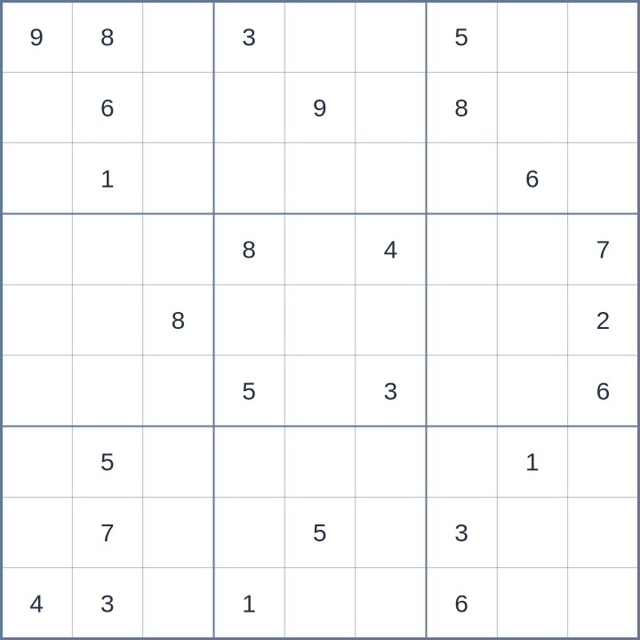 Sudoku #52026082709