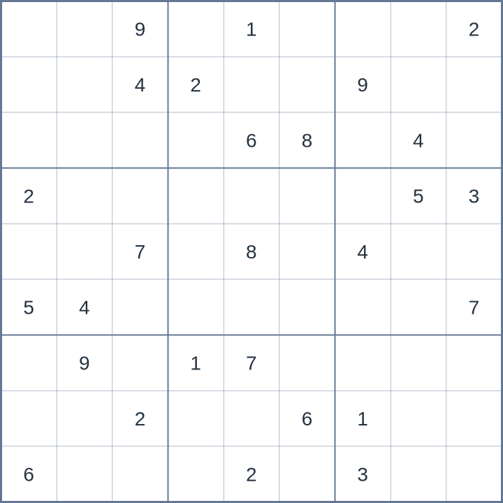 Sudoku #52026082801