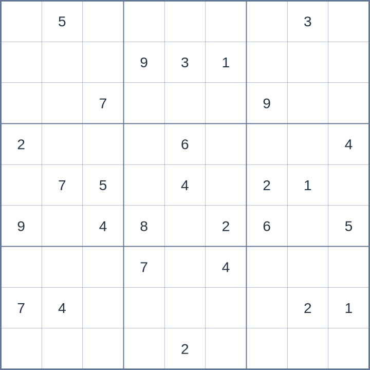 Sudoku #52026082805