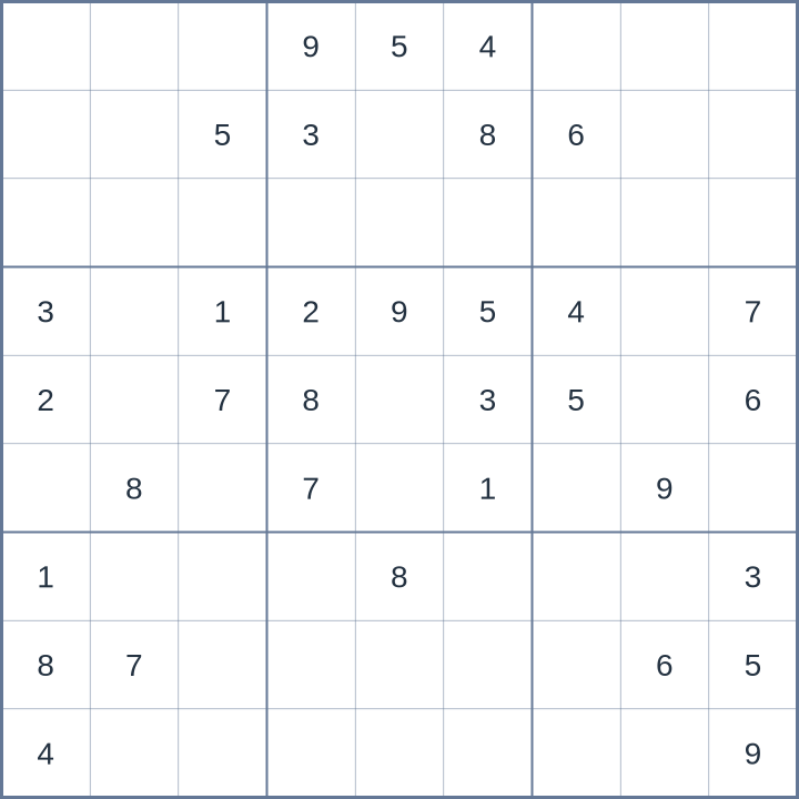 Sudoku #52026082809