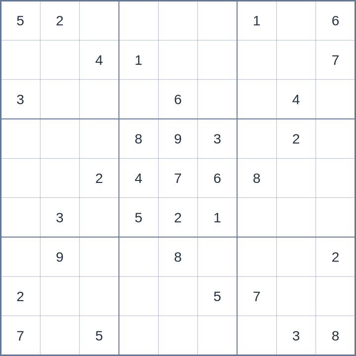 Sudoku #52026083104