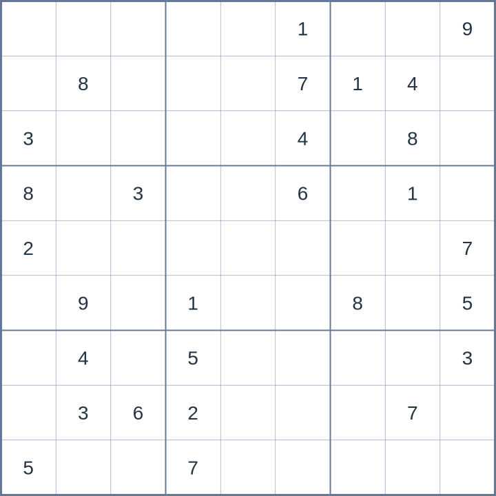 Sudoku #52026091802