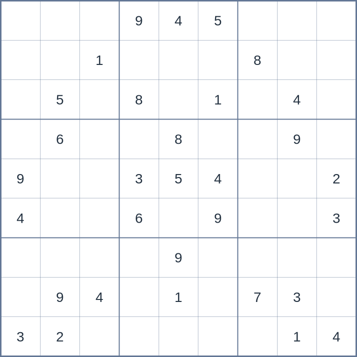 Sudoku #52026091803