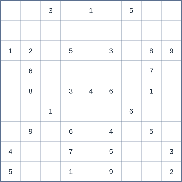 Sudoku #52026091804