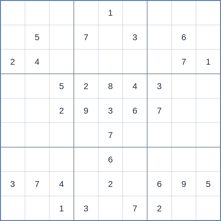 Sudoku #52026091805