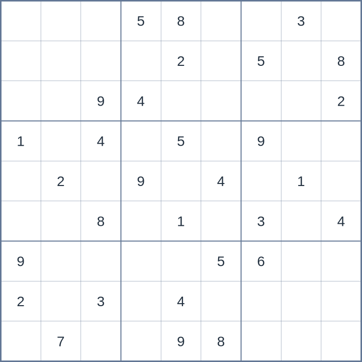 Sudoku #52026091902