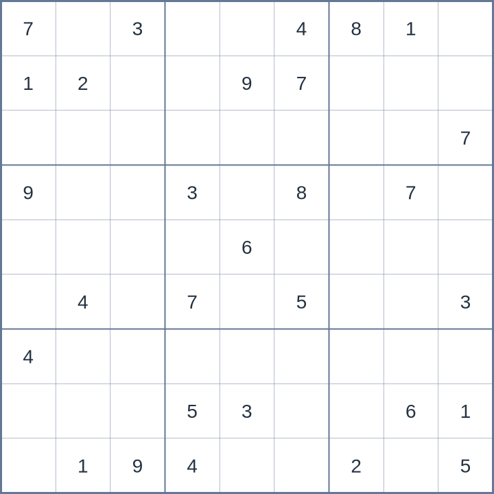 Sudoku #52026091905