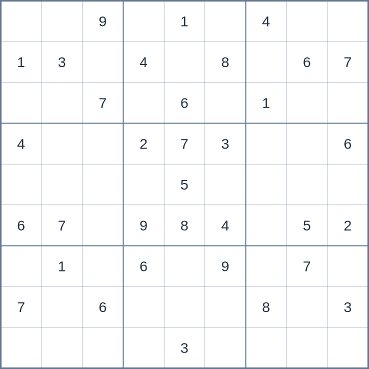 Sudoku #52026092501