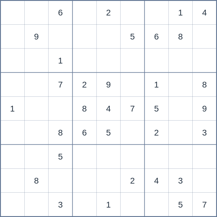 Sudoku #52026092504