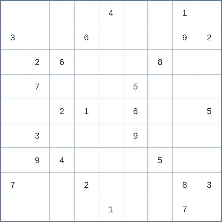 Sudoku #52026092810