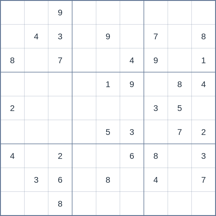Sudoku #52026092908